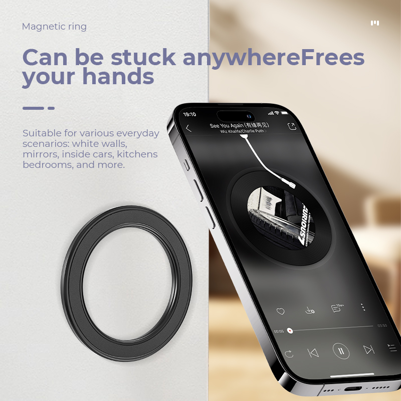 Phone Accessories Ring - Voor Magsafe Sterke magnetische ring Telefoonhouder