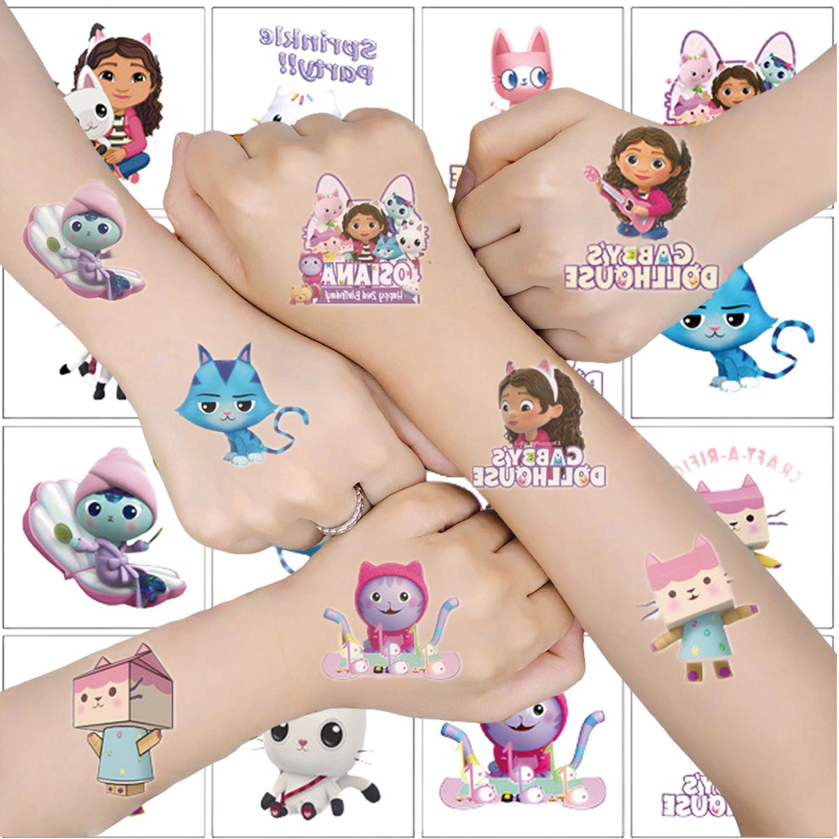 Phone Accessories For 11 Year Old Girl - Cartoon 20PCS Leuke Gabby Dollhouse Katten