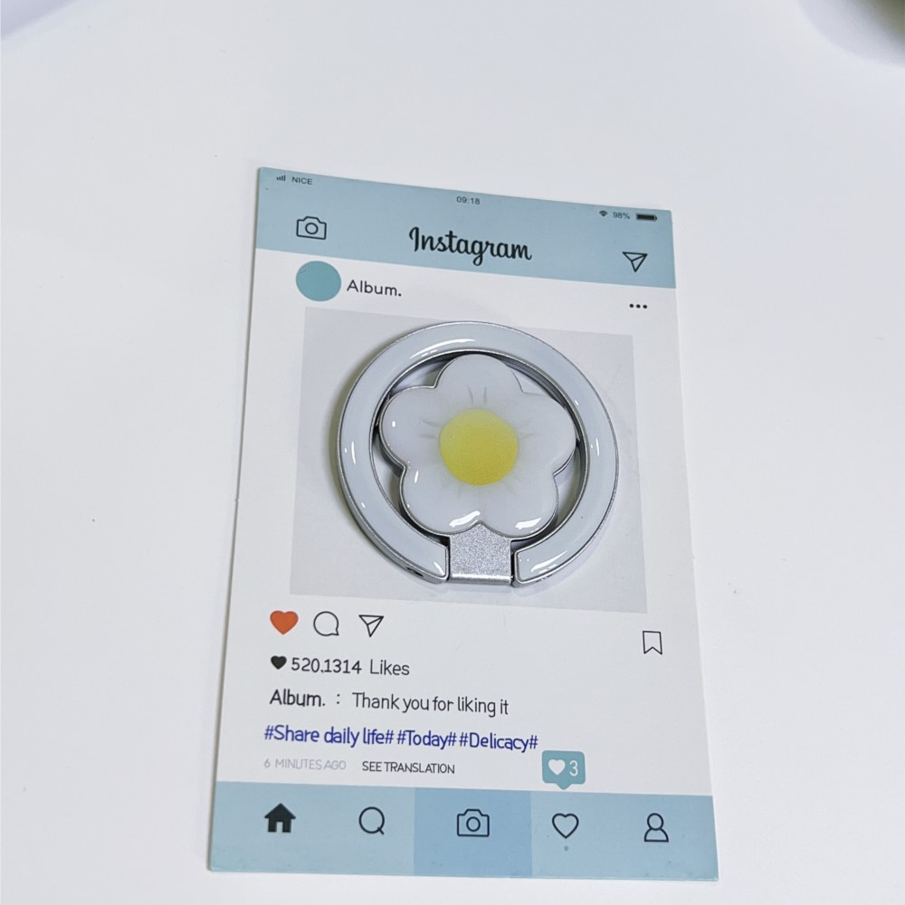 Bloemvormige Magnetische Opvou - Phone Accessories Ring recensie en prijs