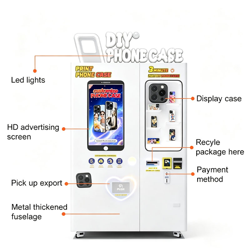 Telefoonhoesjesmachine, slimme - Phone Accessories Vending Machine recensie en prijs