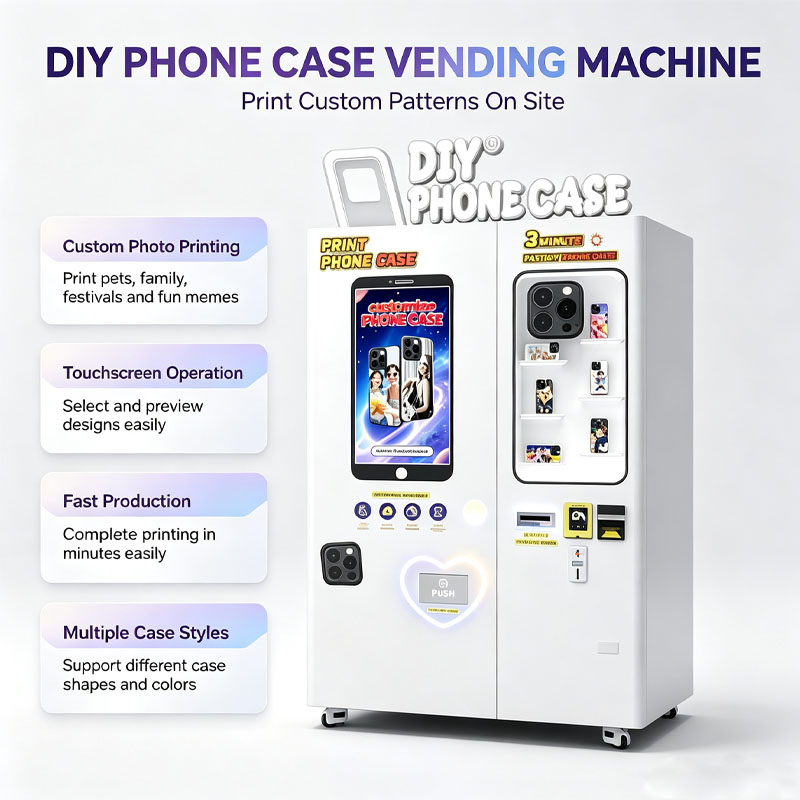 Telefoonhoesjesmachine, slimme - Phone Accessories Vending Machine recensie en prijs