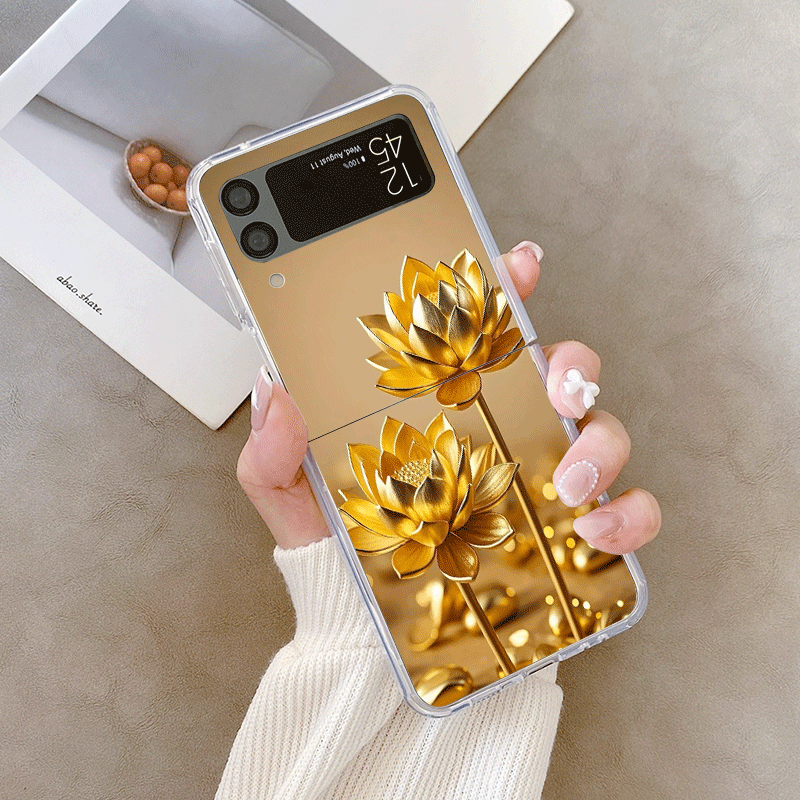 Creatieve Gouden Lotusbloem Pa - Z Phone Accessories recensie en prijs
