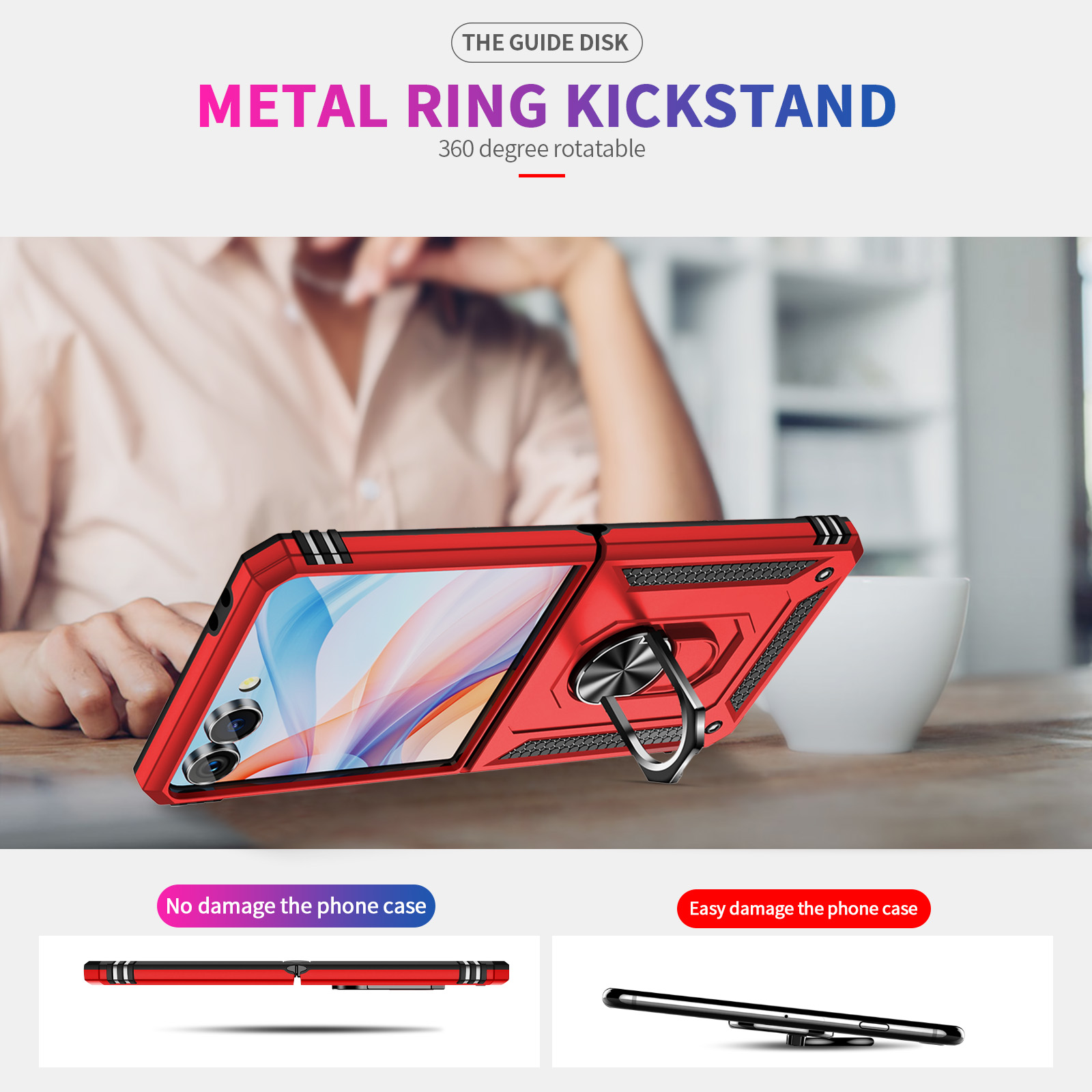 Militaire kwaliteit schokbeste - Phone Accessories Ring recensie en prijs