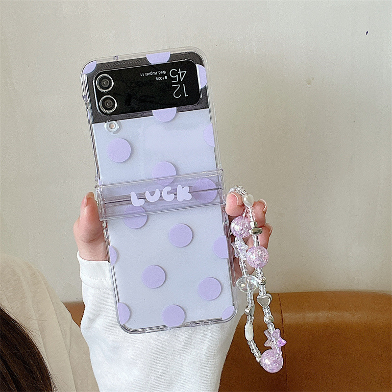 Koreaanse snoepkleuren polkado - Z Phone Accessories recensie en prijs