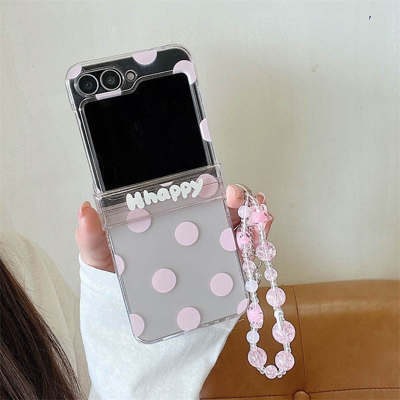 Koreaanse snoepkleuren polkado - Z Phone Accessories recensie en prijs