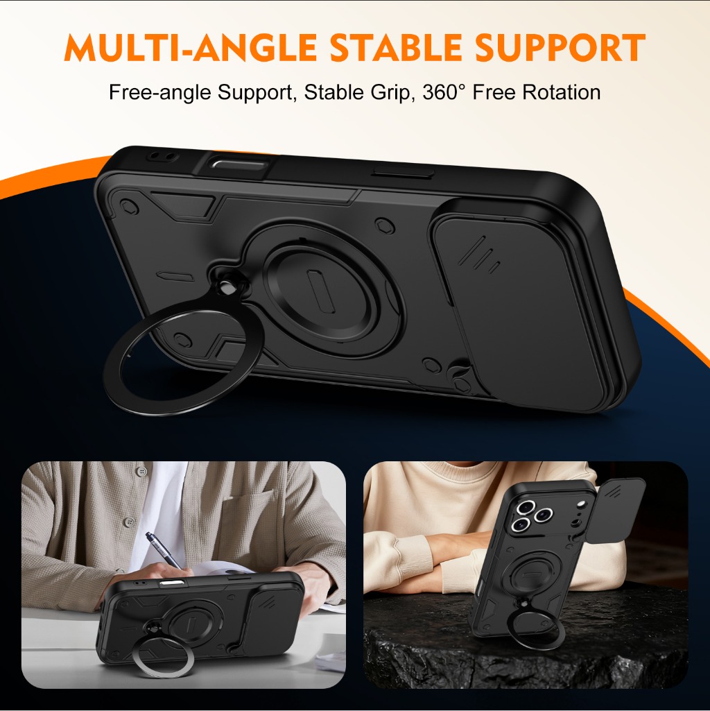 Stootvaste telefoonhoes met sc - Phone Accessories Ring recensie en prijs