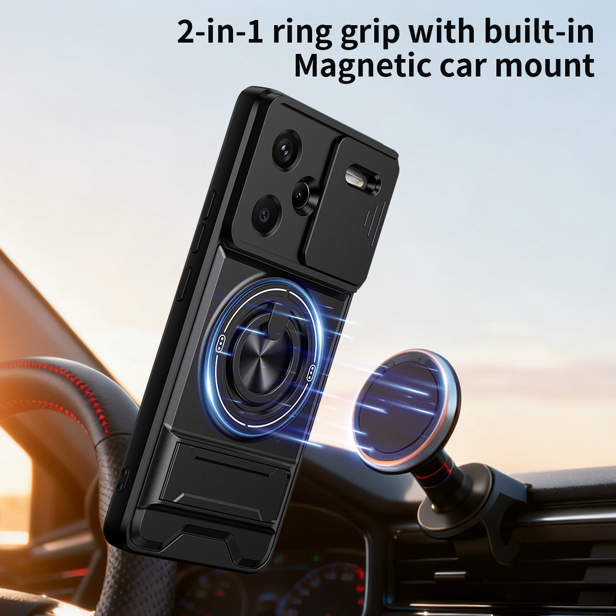 Lens Slide Camera Telefoon Cas - Phone Accessories Ring recensie en prijs