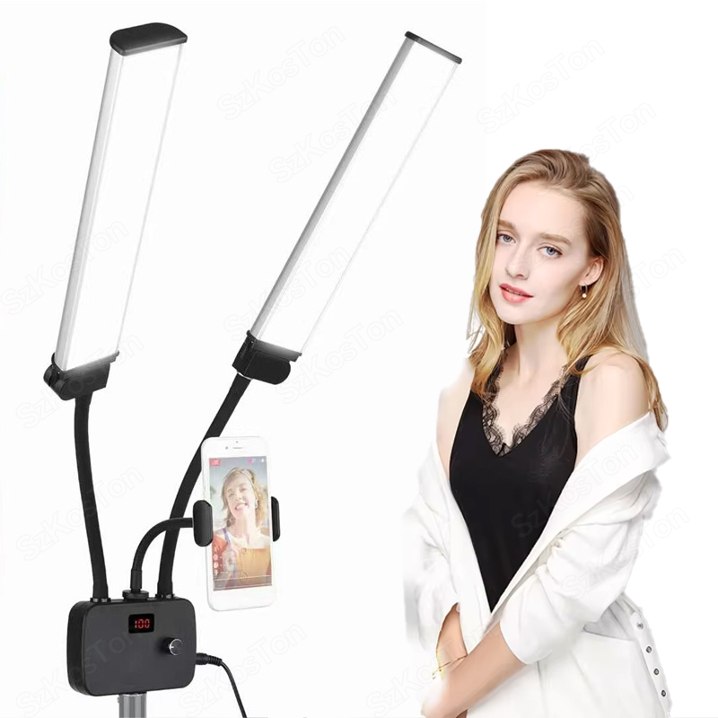 45W Led Video Licht Dubbele Ar - Led Strip Selfie recensie en prijs
